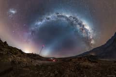 Preview of Milky Way and Zodiacal Light over Chile