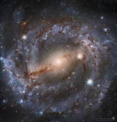 Preview of NGC 5643: Nearby Spiral Galaxy from Hubble