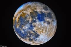 Preview of A Blue Moon in Exaggerated Colors