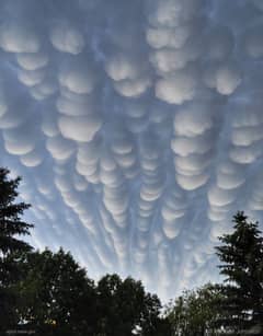 Preview of Mammatus Clouds over Saskatchewan