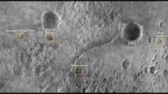 Preview of Perseverance Landing Site from Mars Reconnaissance Orbiter