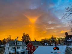 Preview of Sun Pillar with Upper Tangent Arc