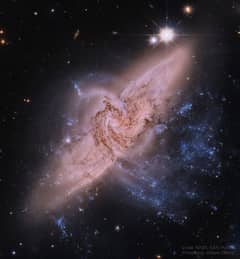 Preview of NGC 3314: When Galaxies Overlap