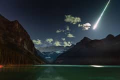 Preview of Fireball over Lake Louise