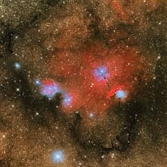 Preview of NGC 6559: East of the Lagoon