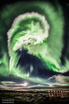 Preview of A Spiral Aurora over Iceland