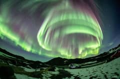 Preview of A Vortex Aurora over Iceland
