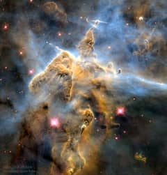 Preview of Mountains of Dust in the Carina Nebula