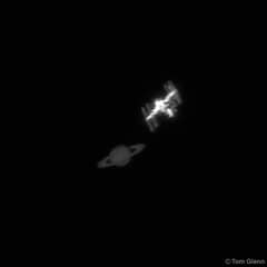 Preview of Saturn and the ISS