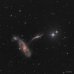 Preview of Arp 286: Trio in Virgo