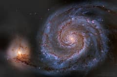 Preview of M51: The Whirlpool Galaxy from Hubble