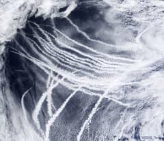 Preview of Ship Tracks over the Pacific Ocean