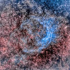 Preview of The Asymmetric Nebula Surrounding Wolf-Rayet Star 18