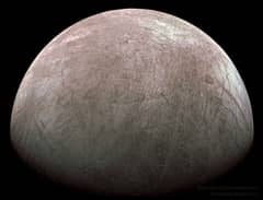 Preview of Jupiter's Europa from Spacecraft Juno