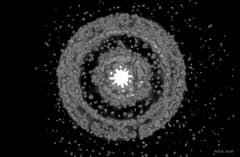 Preview of X-Ray Rings Around a Gamma Ray Burst