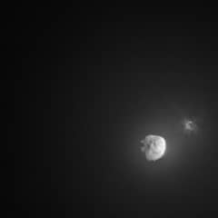 Preview of DART Asteroid Impact from Space