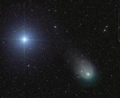 Preview of Vega and Comet 12P/Pons-Brooks