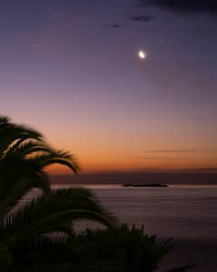 Preview of Crescent Moon Occultation