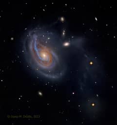 Preview of Arp 78: Peculiar Galaxy in Aries