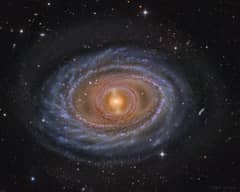 Preview of Rings and Bar of Spiral Galaxy NGC 1398