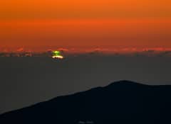 Preview of A Multiple Green Flash Sunset