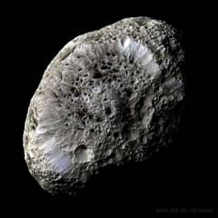 Preview of Saturn's Hyperion: A Moon with Odd Craters