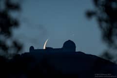 Preview of Observatory Aligned with Moon Occulting Jupiter