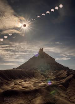 Preview of Annular Solar Eclipse over Utah