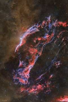 Preview of Dust and the Western Veil Nebula