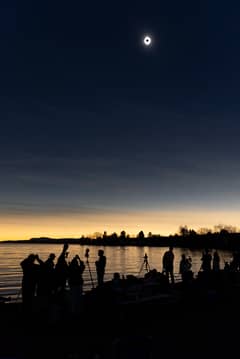 Preview of Moon's Shadow over Lake Magog
