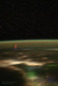 Preview of Giant Jet from the International Space Station