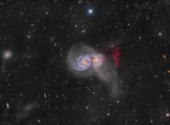 Preview of M51: Tidal Streams and H-alpha Cliffs