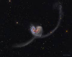 Preview of The Heart Shaped Antennae Galaxies