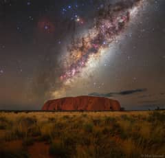 Preview of Milky Way over Uluru