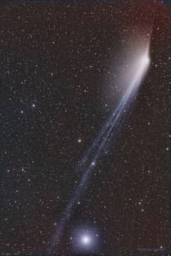 Preview of Comet Pons-Brooks Develops Opposing Tails