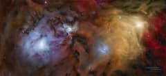 Preview of Colorful Stars and Clouds near Rho Ophiuchi