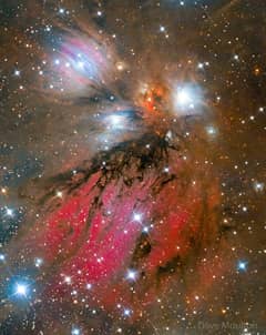 Preview of NGC 2170: Angel Nebula Abstract Art