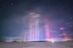 Preview of Light Pillars Over Inner Mongolia
