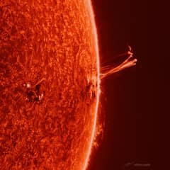 Preview of AR 3664 at the Sun's Edge