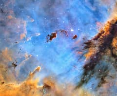 Preview of Stars and Dust in the Pacman Nebula