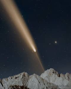 Preview of Comet Tsuchinshan-ATLAS over California