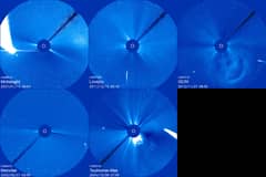 Preview of Five Bright Comets from SOHO