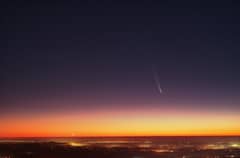 Preview of Comet at Moonrise