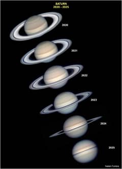 Preview of Saturn's Rings Appear to Disappear