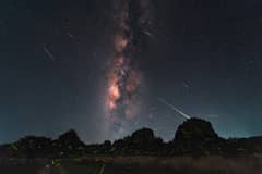 Preview of Fireflies, Meteors, and Milky Way