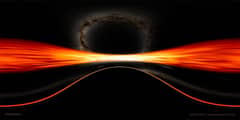 Preview of Visualization: Near a Black Hole and Disk