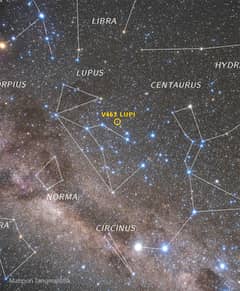 Preview of Nova V462 Lupi Now Visible