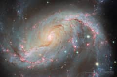 Preview of NGC 1672: Barred Spiral Galaxy from Hubble