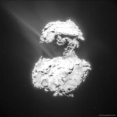 Preview of Comet Churyumov-Gerasimenko Creates Its Tails