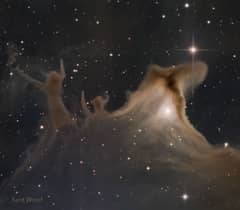 Preview of Dust Shapes of the Ghost Nebula